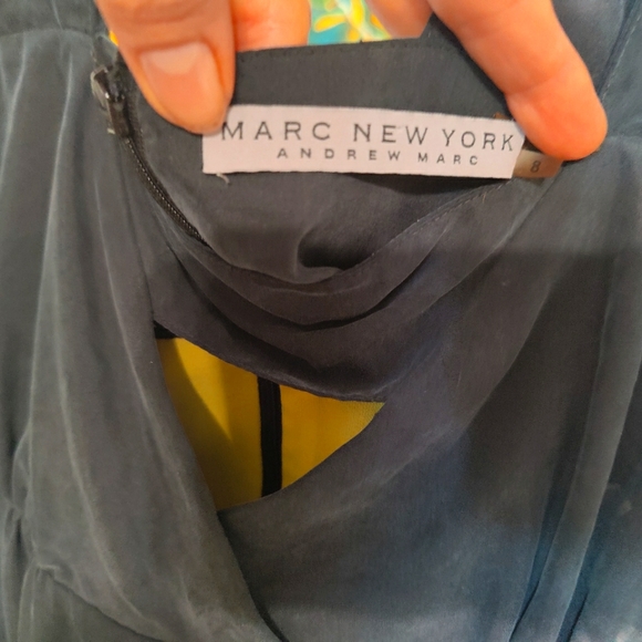 Andrew Marc Dark Gray sexy soft date night dress π©Ά (Size 8) π©Ά - Picture 4 of 8